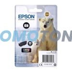 EPSON 26 C13T26114012 FOTO NEGRO TINTA - 200 PHOTOS PARA EXPRESSION PREMIUM XP-520