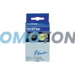 BROTHER TC TC-601 BLACK ON YELLOW TAPE CASSETTE FOR PT-10