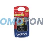 BROTHER M MK-621BZ NEGRO EN AMARILLO CINTA DE BANDEJAS PARA PT-100