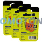 Olivetti Fpj 20 Ink Black Pack Of 3