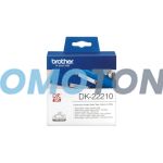 BROTHER DK-22210 NEGRO EN BLANCO P-TOUCH CINTA PARA QL-500