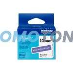 BROTHER BTAG-F35 BLANCO EN MORADO ETIQUETAS PARA BTAG PT-N10