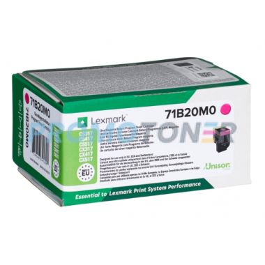 LEXMARK 71B20M0 MAGENTA TONER - 2300 PAGINE PER CS317DN