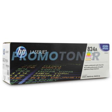 HP 824A CB382A GIALLO TONER - 21000 PAGINE PER COLOR LASERJET CM6030 MFP