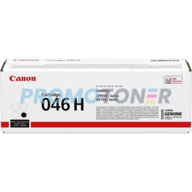 CANON 046 H 1254C002 NERO TONER - 6300 PAGINE PER COLOR IMAGECLASS LBP654CDW