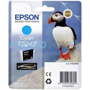 EPSON 324 T3242 C13T32424010 CIANO INCHIOSTRO - 980 PAGINE PER SURECOLOR P400