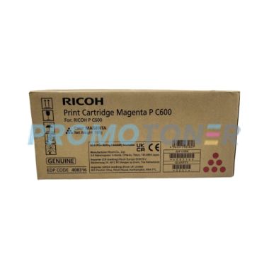 RICOH 408316 MAGENTA TONER - 12000 PAGINE PER P C600