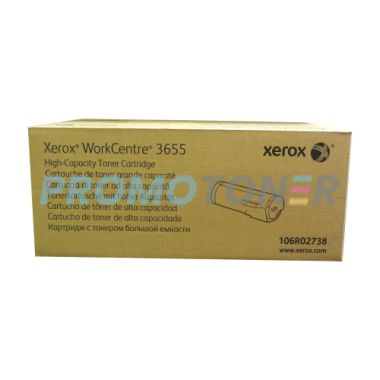 XEROX 106R02738 NERO TONER - 14400 PAGINE PER WC 3655S