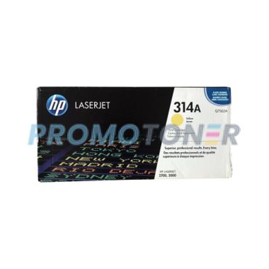 HP 314A Q7562A GIALLO TONER - 3500 PAGINE PER COLOR LASERJET 2700