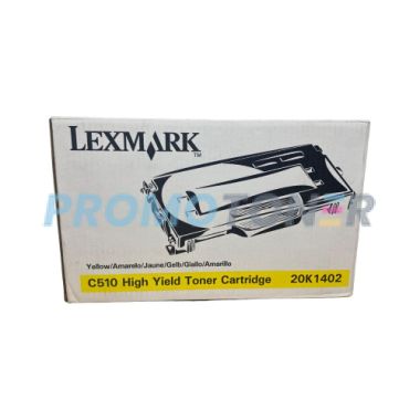 LEXMARK 20K1402 GIALLO TONER - 6600 PAGINE PER C-510
