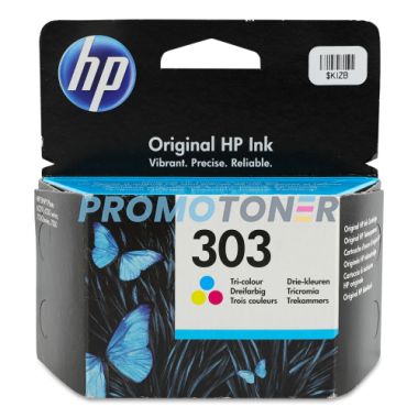 HP 303 T6N01AE TRICOLORA TINTA - 165 PÁGINAS PARA ENVY INSPIRE 7221E