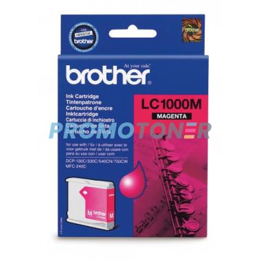 BROTHER LC-1000M MAGENTA TINTA - 400 PÁGINAS PARA DCP-130C