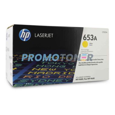 HP 653A CF322A AMARILLO TÓNER - 16500 PÁGINAS PARA COLOR LASERJET ENTERPRISE FLOW MFP M680Z