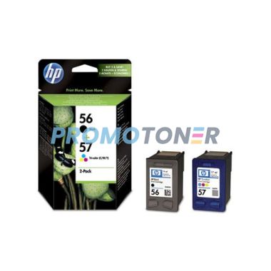 HP 56 57 SA342AE NEGRO/COLOR TINTA - 500 COLOR PAGES PARA DESKJET 3320
