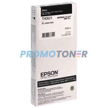 EPSON T43U1 T43U C13T43U140 NEGRO TINTA PARA SURELAB SL-D800 ML