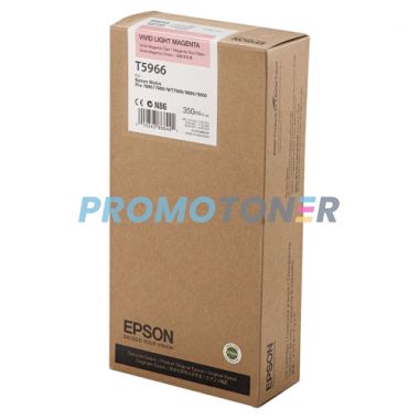 EPSON T5966 T596 T596600 MAGENTA CLARO VÍVIDO TINTA PARA STYLUS PRO 7890