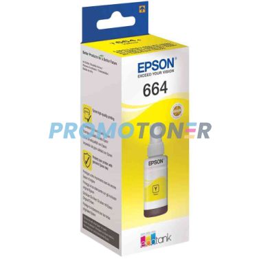 EPSON T6644 644 C13T66444A AMARILLO TINTA - 6500 PÁGINAS PARA ECOTANK ET-14000