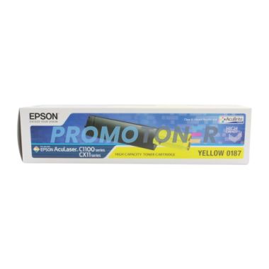 EPSON 0187 S050187 AMARILLO TÓNER - 4000 PÁGINAS PARA ACULASER C1100