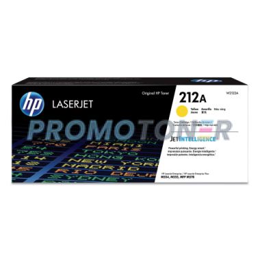 HP 212A W2122A YELLOW TONER - 4500 PAGES FOR COLOR LASERJET ENTERPRISE M555X