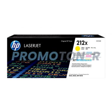 HP 212X W2122X YELLOW TONER - 10000 PAGES FOR COLOR LASERJET ENTERPRISE M555X