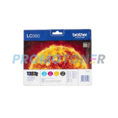 BROTHER LC-980VALBP CMYK INK - 1080 PAGES FOR DCP-145C
