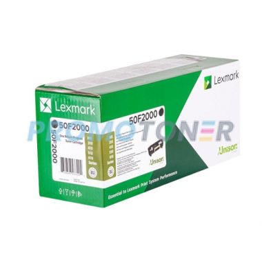 LEXMARK 502 50F2000 BLACK TONER - 1500 PAGES FOR MS310D