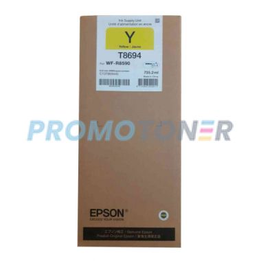 EPSON T8694 C13T869440 YELLOW INK - 75000 PAGES FOR WORKFORCE PRO WF-R8590