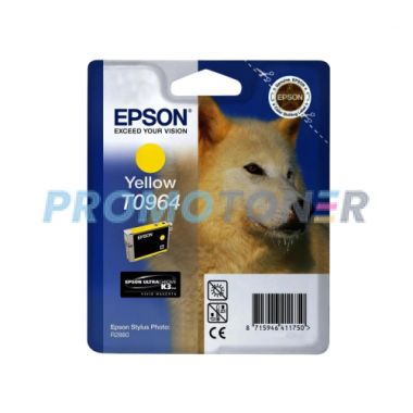EPSON T0964 C13T09644010 YELLOW INK - 890 PAGES FOR STYLUS PHOTO R2880