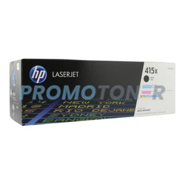 HP 415X W2030X BLACK TONER - 7500 PAGES FOR COLOR LASERJET ENTERPRISE M455DN