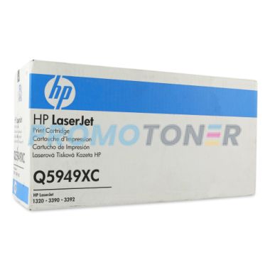 HP Q5949XC BLACK TONER - 6000 PAGES FOR LASERJET 1320
