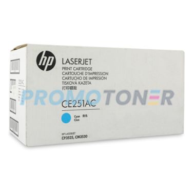 HP CE251AC CYAN TONER - 7000 PAGES FOR COLOR LASERJET CM3530