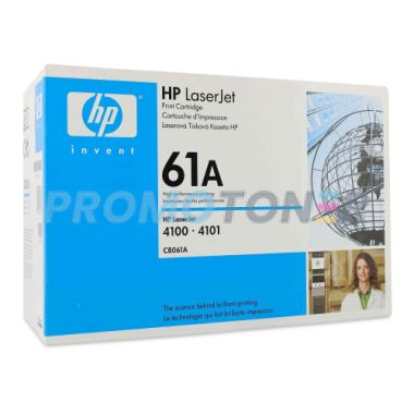 HP 61A C8061A BLACK TONER - 6000 PAGES FOR LASERJET 4100