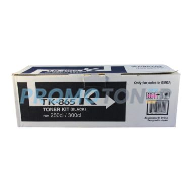 KYOCERA MITA TK-865K BLACK TONER - 20000 PAGES FOR TASKALFA 250CI