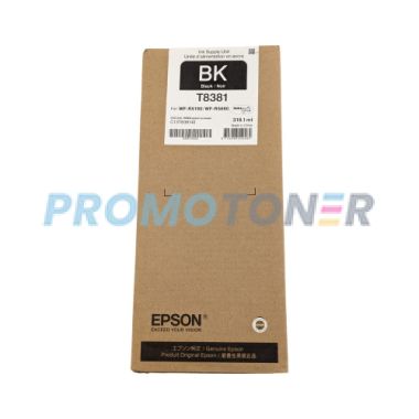 EPSON T8381 C13T838140 BLACK INK - 20000 PAGES FOR WORKFORCE PRO WF-R5190
