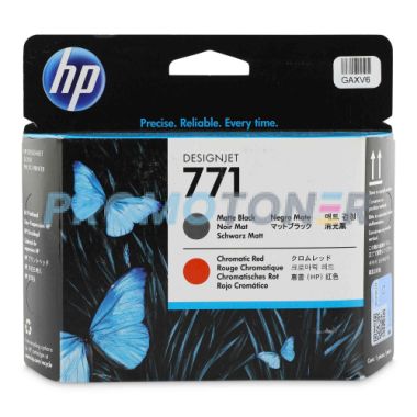 HP 771 CE017A MATTE BLACK AND RED INK FOR DESIGNJET Z6200 42-IN PHOTO