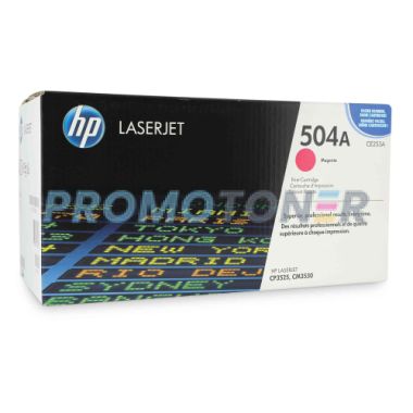 HP 504A CE253A MAGENTA TONER - 7000 PAGES FOR COLOR LASERJET CM3530