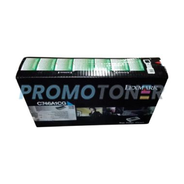 LEXMARK C746A1CG CYAN TONER - 7000 PAGES FOR C746DN