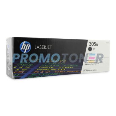 HP 305A CE410A BLACK TONER - 2200 PAGES FOR LASERJET PRO 300 COLOR M351A