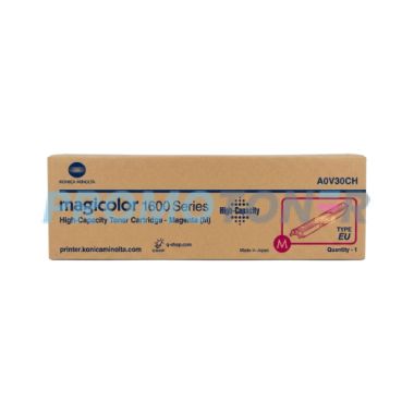 KONICA MINOLTA A0V30CH MAGENTA TONER - 2500 PAGES FOR MAGICOLOR 1600W