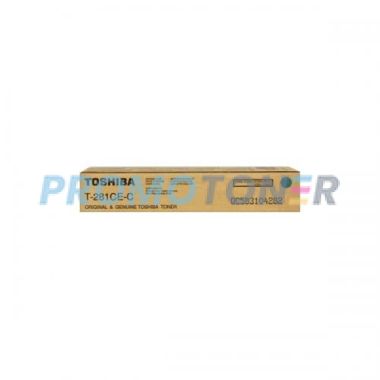 TOSHIBA T-281CE-C CYAN TONER - 10000 PAGES FOR E-STUDIO 281C