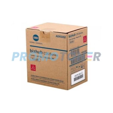 KONICA MINOLTA TNP-22M MAGENTA TONER - 4600 PAGES FOR BIZHUB C35