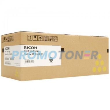 RICOH 406482 YELLOW TONER - 6000 PAGES FOR AFICIO SP C311N