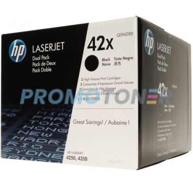 HP 42X Q5942XD BLACK TONER - 40000 PAGES FOR LASERJET 4250