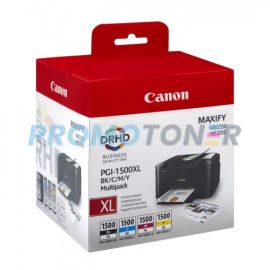 CANON PGI-1500XL 9182B005 CMYK INCHIOSTRO - 2735 PAGINE A COLORI PER MAXIFY MB2050