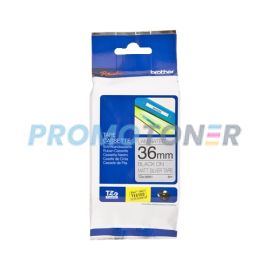 BROTHER TZE-M961 BLACK ON MATTE SILVER TAPE CASSETTE FOR PT-3600