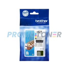 BROTHER LC421 LC-421VAL CMYK INCHIOSTRO - 800 PAGINE PER DCP-J1050DW