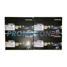 Lexmark CS748de Toner CMYK Pack of 4