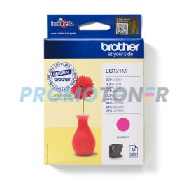 BROTHER LC-121M MAGENTA INCHIOSTRO - 300 PAGINE PER DCP-J132W