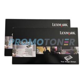 Lexmark C522 Toner Black 2 Pack
