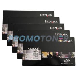 Lexmark C522 Toner Black 5 Pack